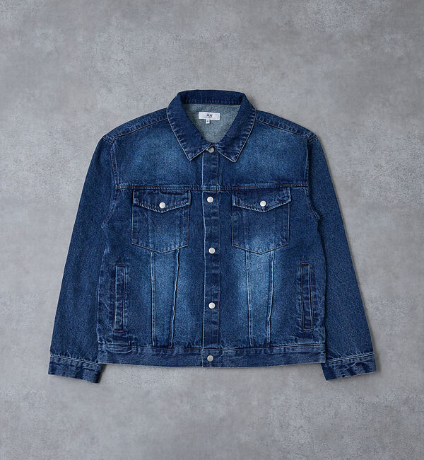 ABAHOUSE「【AH ABAHOUSE】ヴィンテージライク ブラスト デニムジャケット / セ」|その他|