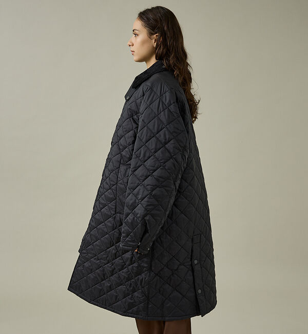 ABAHOUSE「【Barbour / バブアー】EXMOOR / エクスモア キルティング ステ」|ステンカラーコート|