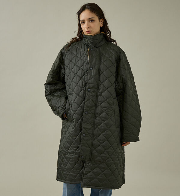 ABAHOUSE「【Barbour / バブアー】EXMOOR / エクスモア キルティング ステ」|ステンカラーコート|