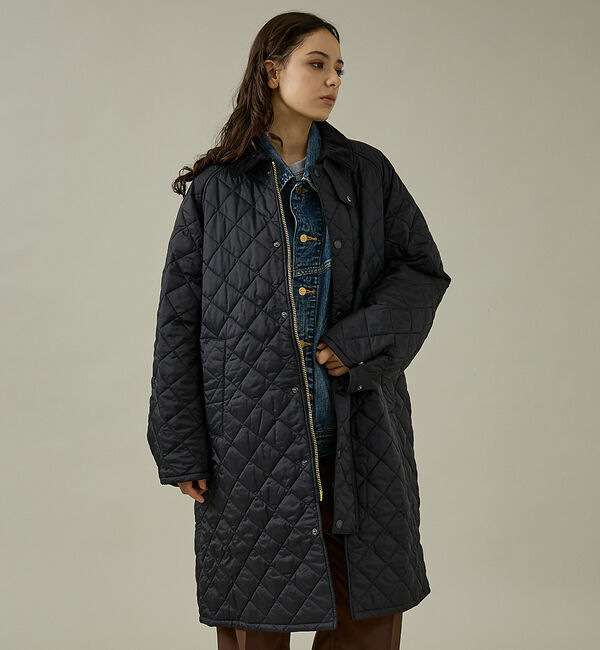 ABAHOUSE「【Barbour / バブアー】EXMOOR / エクスモア キルティング ステ」|ステンカラーコート|