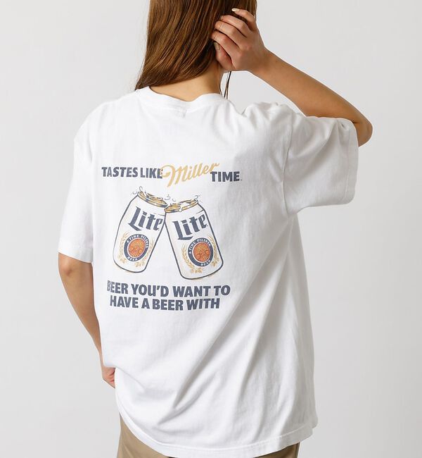 ABAHOUSE「【GOOD ROCK SPEED/グッドロックスピード】Miller Lite」|Tシャツ・カットソー|