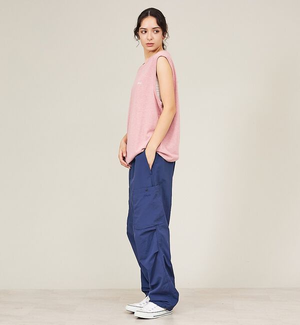 ABAHOUSE「【NANGA/ナンガ】DRY MIX TANK TOP /ロゴプリント 吸汗速乾」|キャミソール|