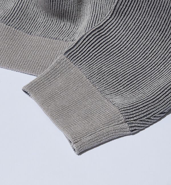 ABAHOUSE「リブニット ヘンリーネック プルオーバー」|ニット・セーター|