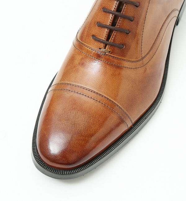 alfredoBANNISTER「セミスクエア 内羽根 ストレートチップ」|ビジネス・ドレスシューズ|