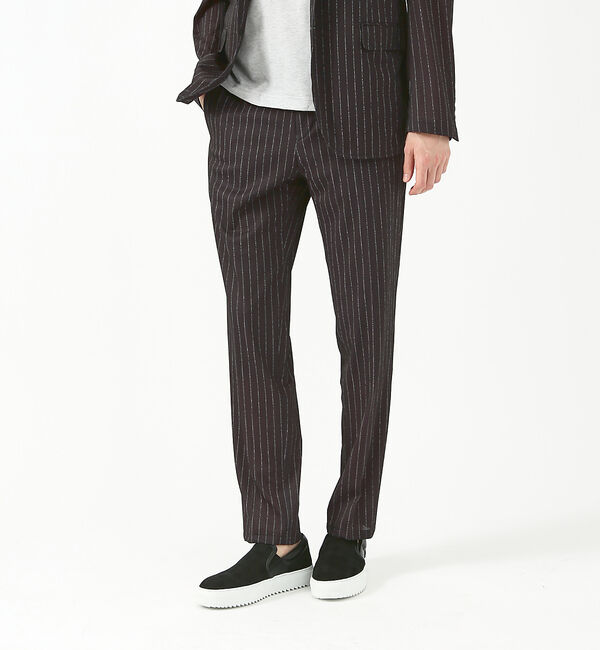 alfredoBANNISTER「【MASTER KICKS】厚底シャークソール レザー メッシュ型押し スリッポ」|スニーカー|