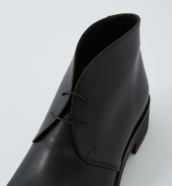 alfredoBANNISTER「オブリーク チャッカ ブーツ」|ショートブーツ|