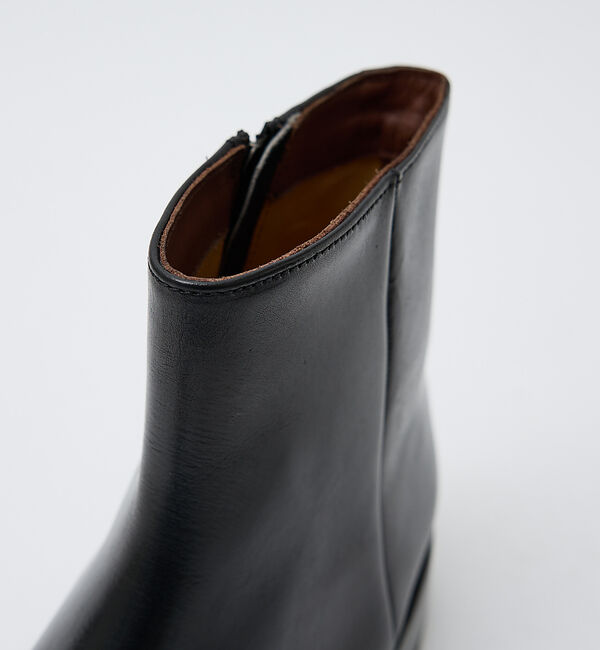 alfredoBANNISTER「【GENERAL&ORDINARY】ジッパーブーツ」|ショートブーツ|