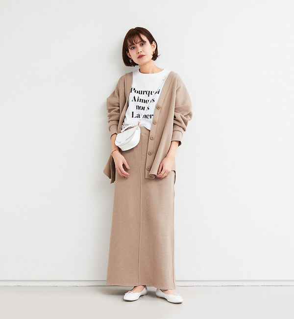 Rouge vif「【セットアップ対応】2WAYワッフルカーデ」|カーディガン|