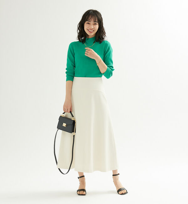 Rouge vif「【XSサイズ展開】シェルタリングフレアスカート」|スカート|