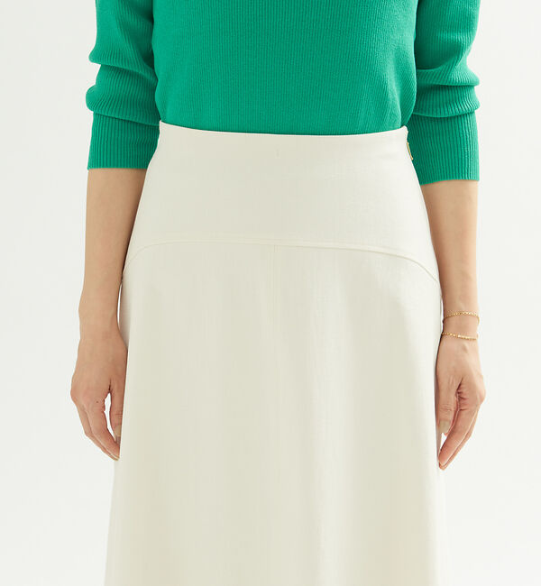 Rouge vif「【XSサイズ展開】シェルタリングフレアスカート」|スカート|