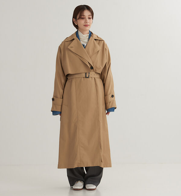 Rouge vif「変形トレンチコート」|トレンチコート|