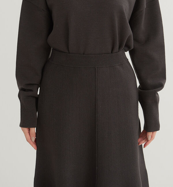 Rouge vif「【セットアップ対応】フレアニットスカート」|スカート|