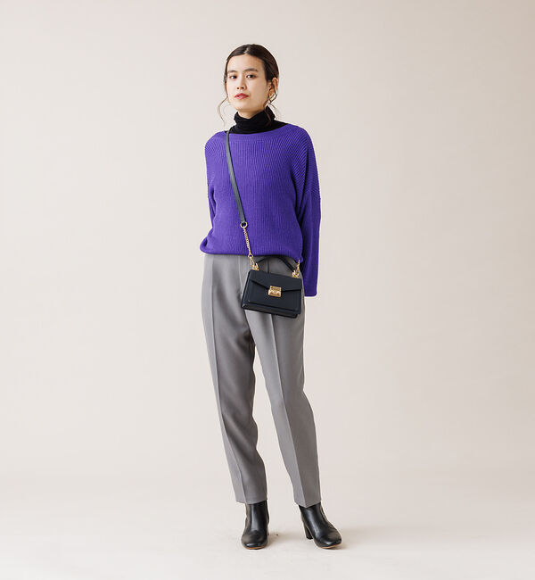 Rouge vif「【XSサイズ展開】 パウダーツイルテーパードパンツ」|その他|