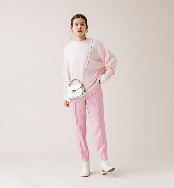 Rouge vif「【XSサイズ展開】 パウダーツイルテーパードパンツ」|その他|