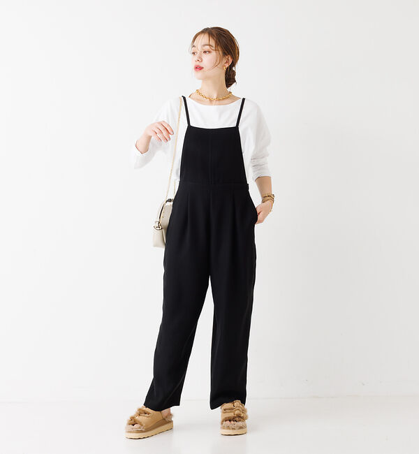 Rouge vif「ダブルクロス サロペット」|オールインワン|