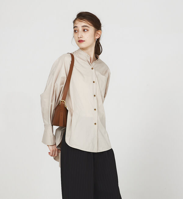 Rouge vif「ドレープ シャツ」|シャツ・ブラウス|