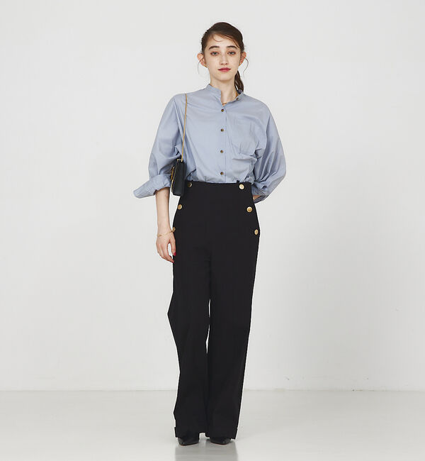 Rouge vif「ドレープ シャツ」|シャツ・ブラウス|