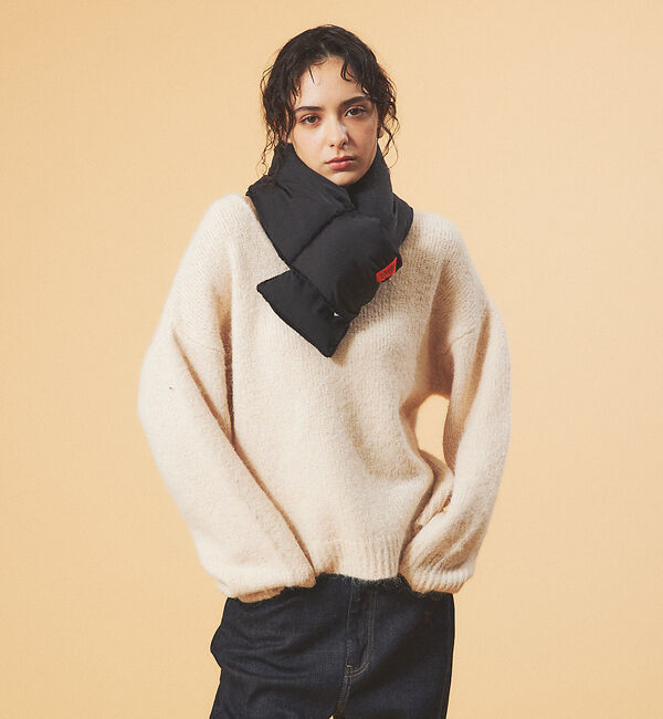 Rouge vif「【一部店舗限定】ブークレーVネックニット」|ニット・セーター|