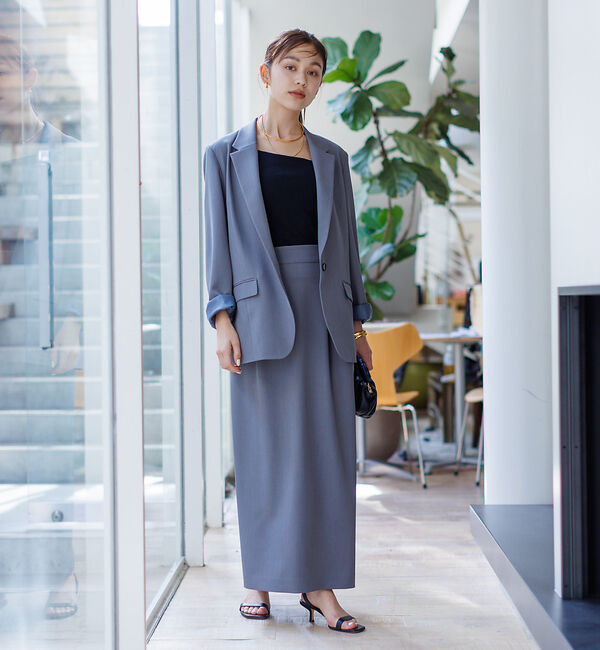 Rouge vif「【セットアップ対応】 シングルテーラードジャケット」|テーラードジャケット|