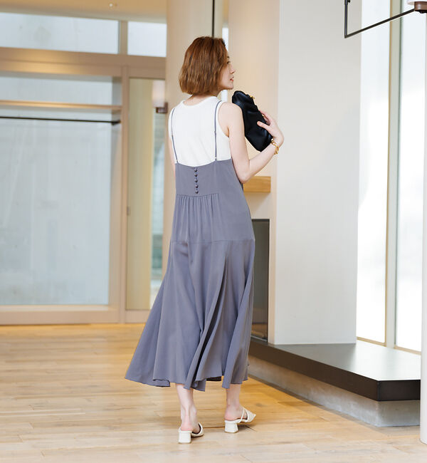 Rouge vif「キュプラキャミフレアワンピース」|ワンピース|