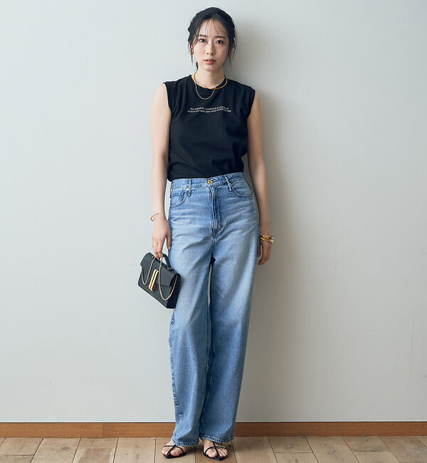 Rouge vif「バックバーティカルロゴタンクトップ」|Tシャツ・カットソー|