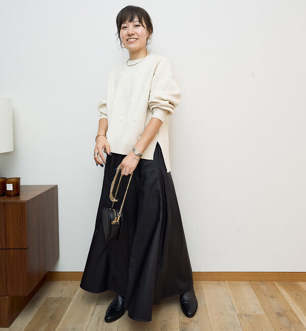 Rouge vif「【新色登場】ハートジャガードニットプルオーバー」|ニット・セーター|