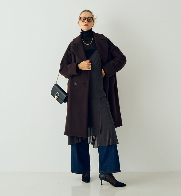 Rouge vif「シアーラメチュールキャミワンピース」|ワンピース|