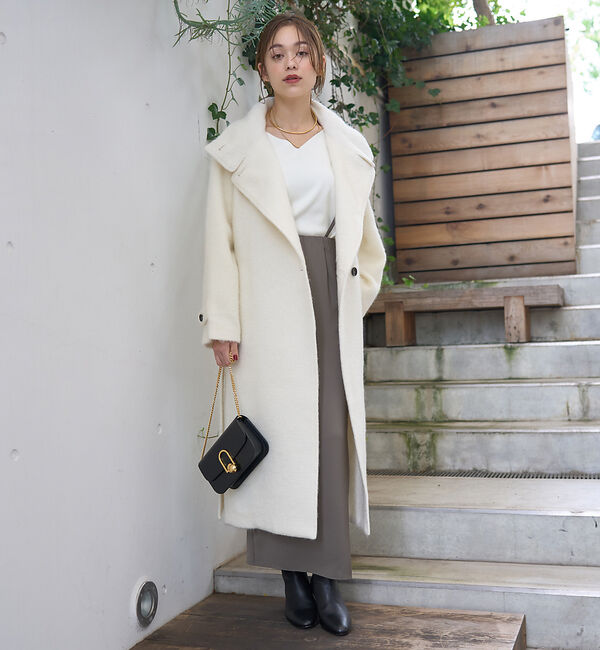 Rouge vif「スムース2WAYパールニット」|ニット・セーター|