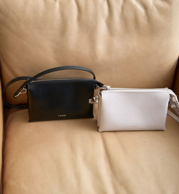 Rouge vif「【YAHKI/ヤーキ】SOFT W FACE ミニショルダーバッグ」|ショルダー・メッセンジャー|