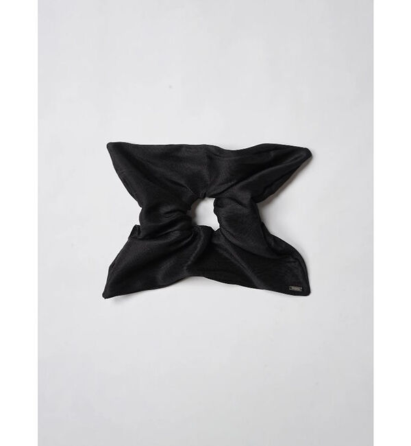 Rouge vif「追加2【heyep／ヘイップ】シルクスクエアシュシュ M」|ヘアバンド|