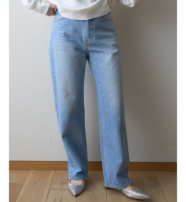 Rouge vif「【RED CARD/レッドカード】 MM66ストレートデニム」|デニム|ライトブルー