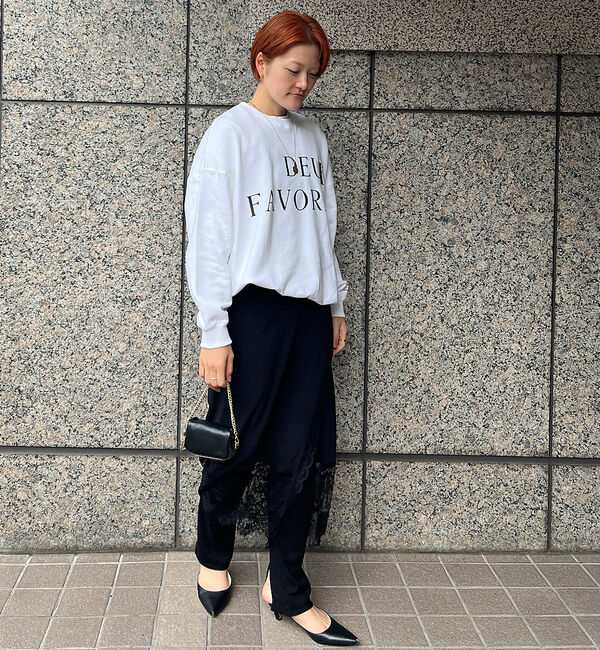 Rouge vif「裾レース巻きスカート」|スカート|