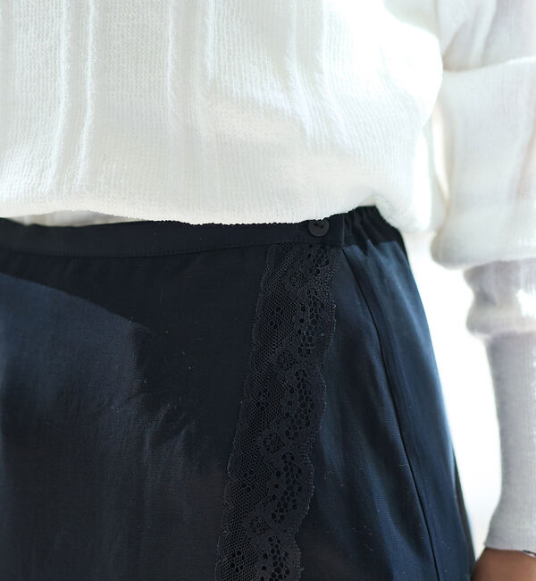 Rouge vif「裾レース巻きスカート」|スカート|