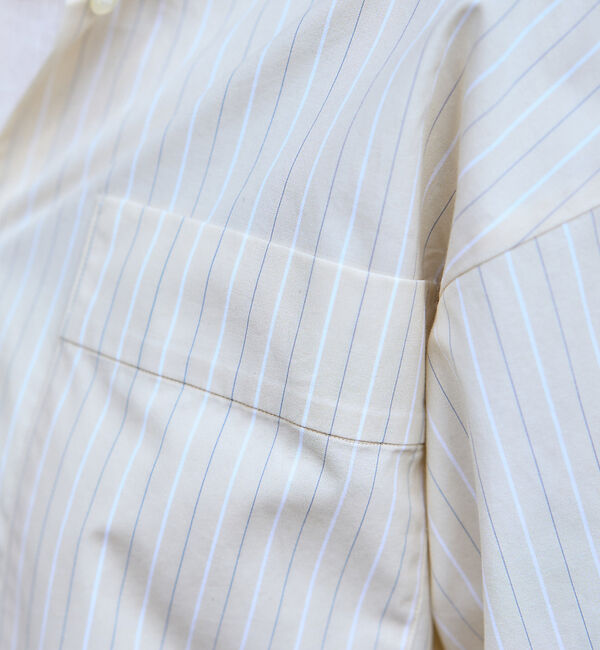 Rouge vif「ストライプオーバーシャツ」|シャツ・ブラウス|