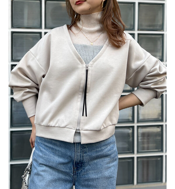 Rouge vif「ダンボール前後2WAYプルオーバー」|スウェット・ジャージ|