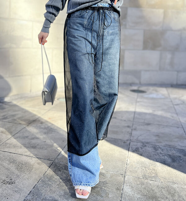 Rouge vif「トリコットロングスカート」|スカート|