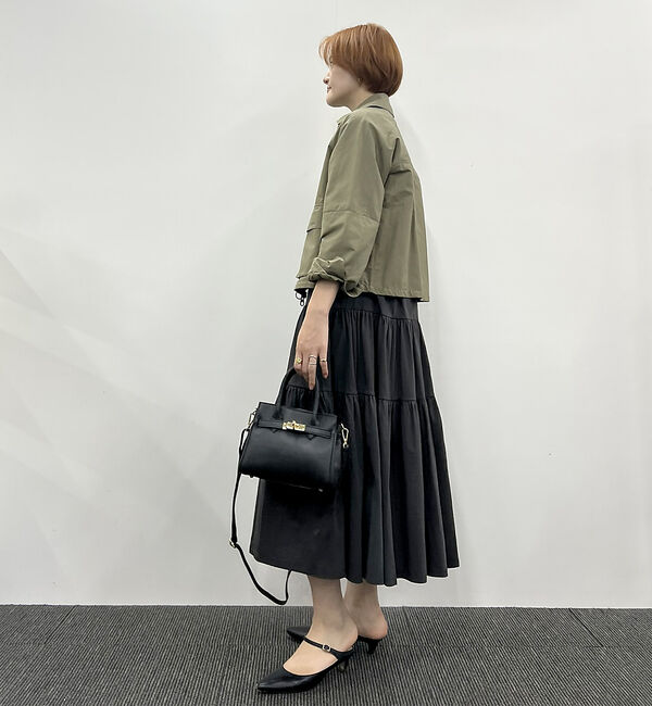 Rouge vif「【AULENTTI/オウレンティ】2WAY レザーミニバッグ / ベルト付きレザ」|ショルダー・メッセンジャー|