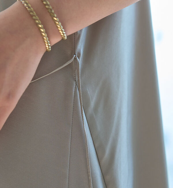 Rouge vif「アシメドレープキャミワンピース」|ワンピース|