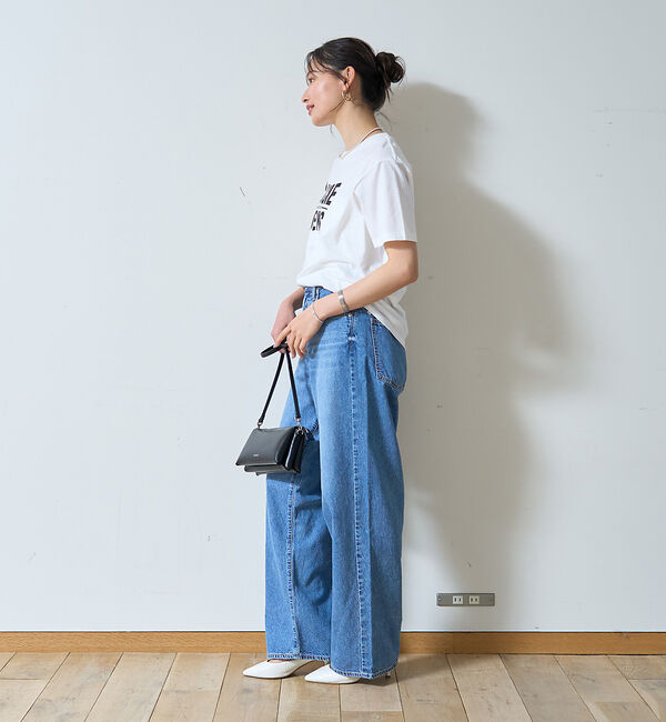 Rouge vif「【NEEDBY heritage/ニードバイヘリテージ】KOH ワイドストレート」|デニム|