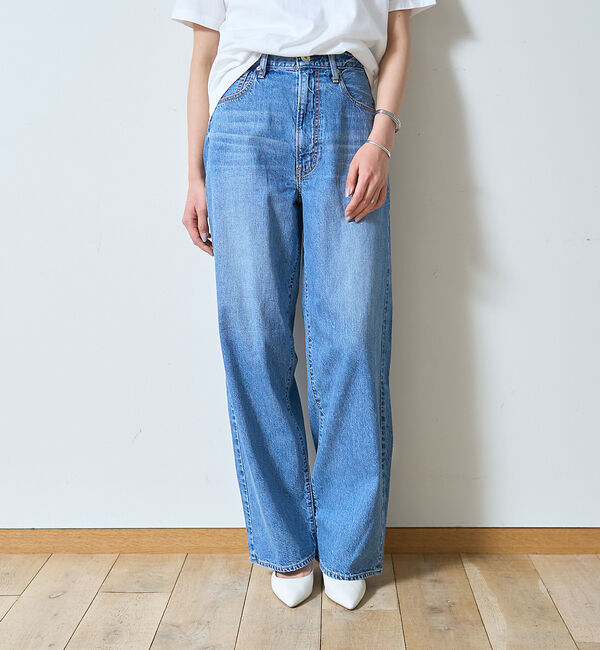 Rouge vif「【NEEDBY heritage/ニードバイヘリテージ】KOH ワイドストレート」|デニム|