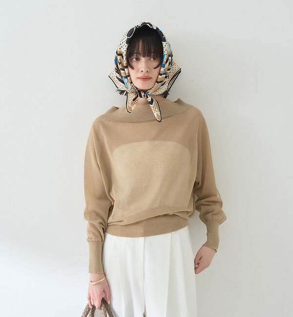 Rouge vif「オフショルシアーニットプルオーバー」|ニット・セーター|