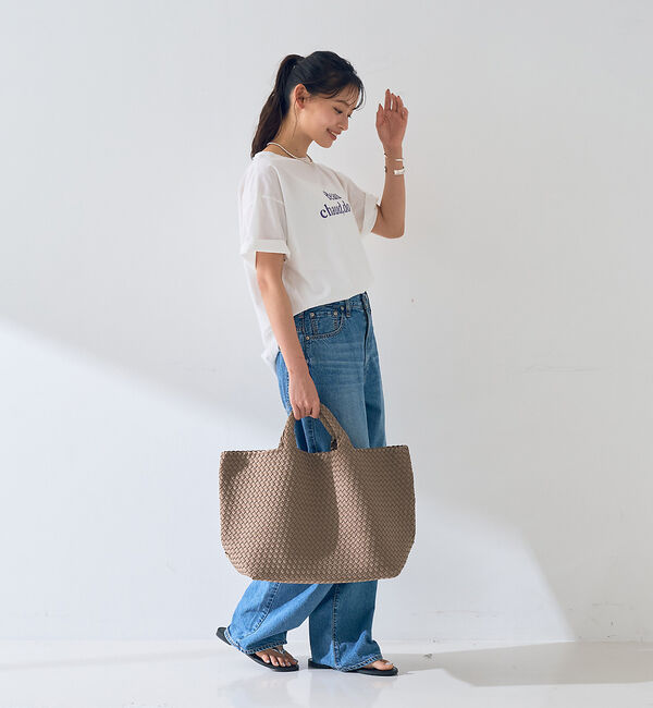 Rouge vif「ターンバックロゴTシャツ」|Tシャツ・カットソー|