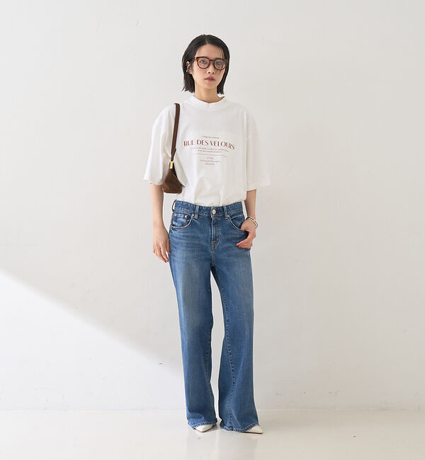 Rouge vif「ピグメントロゴBIG Tシャツ」|Tシャツ・カットソー|