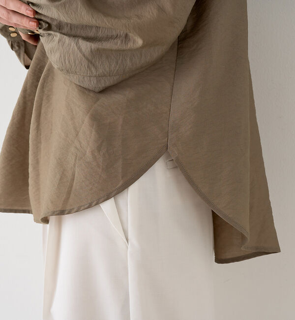 Rouge vif「【一部店舗限定】袖ボリュームボウタイブラウス」|シャツ・ブラウス|