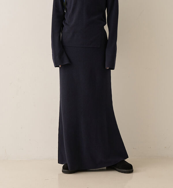 Rouge vif「【セットアップ対応】セミフレアニットスカート」|スカート|