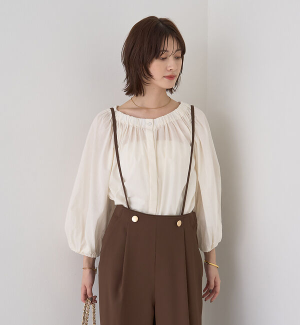 Rouge vif「ローンオフショルブラウス」|シャツ・ブラウス|