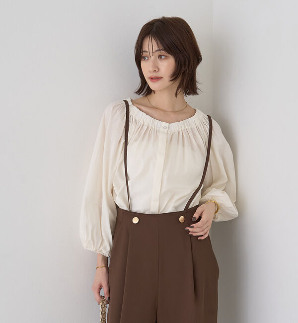 Rouge vif「ローンオフショルブラウス」|シャツ・ブラウス|