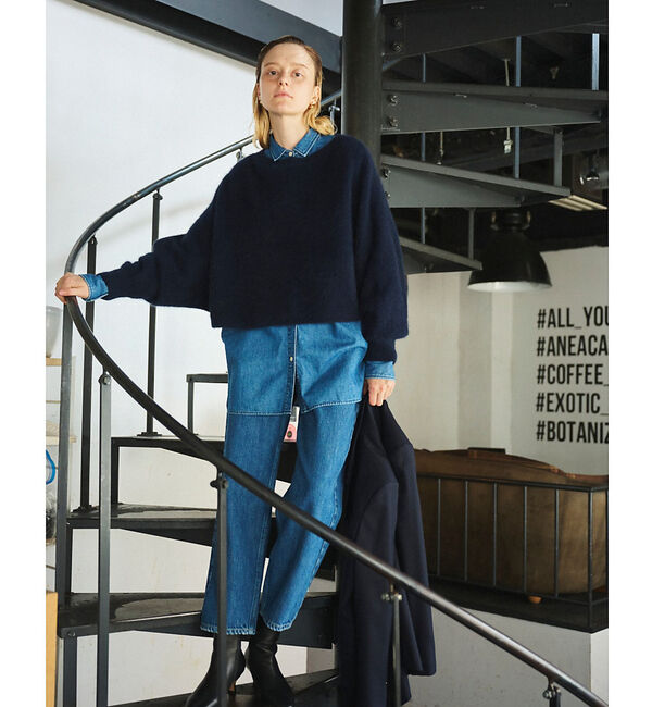 Rouge vif「【REMME／レメ】サイドジップレザーショートブーツ」|ショートブーツ|