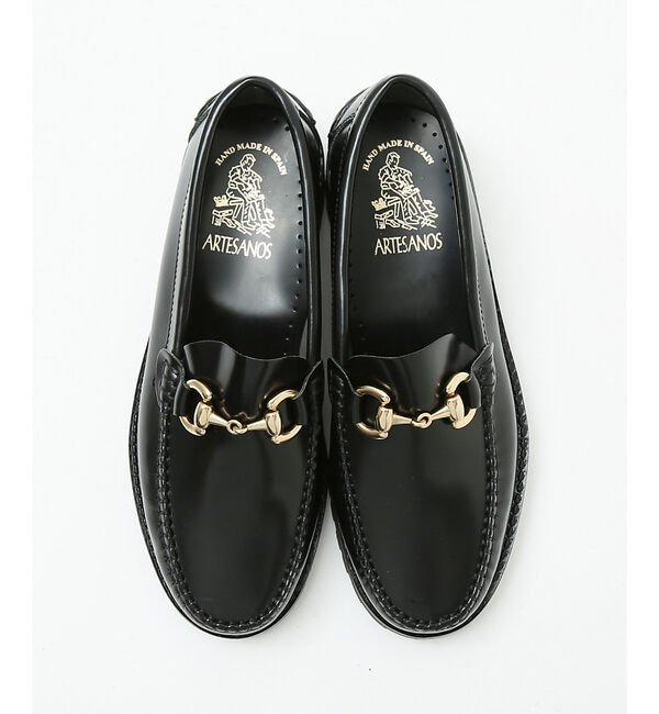 Rouge vif「【定番人気】【追加3】【ARTESANOS/アルテサノス】厚底コマンドソールロー」|ローファー|