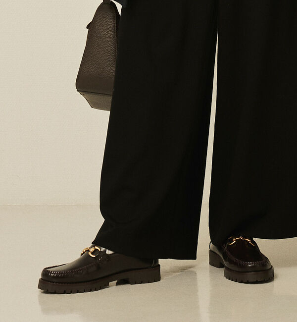 Rouge vif「【定番人気】【追加3】【ARTESANOS/アルテサノス】厚底コマンドソールロー」|ローファー|